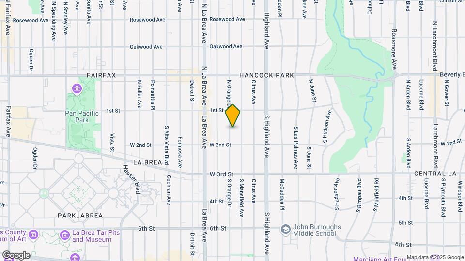 148 S Orange Dr Map and Location Details