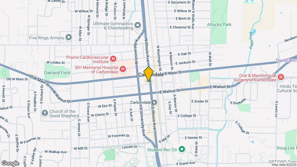 126 S Illinois Ave Map and Location Details