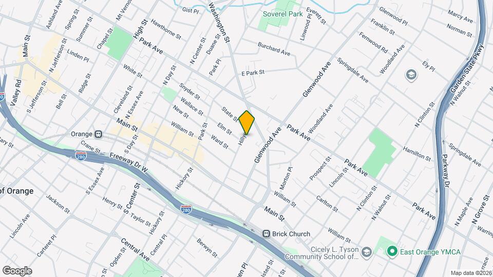 112 Hillyer St, Unit 3rd floor Map and Location Details