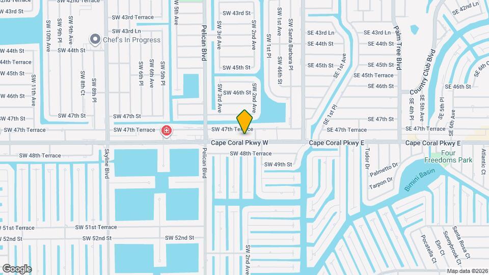 221 Cape Coral Pkwy W Map and Location Details
