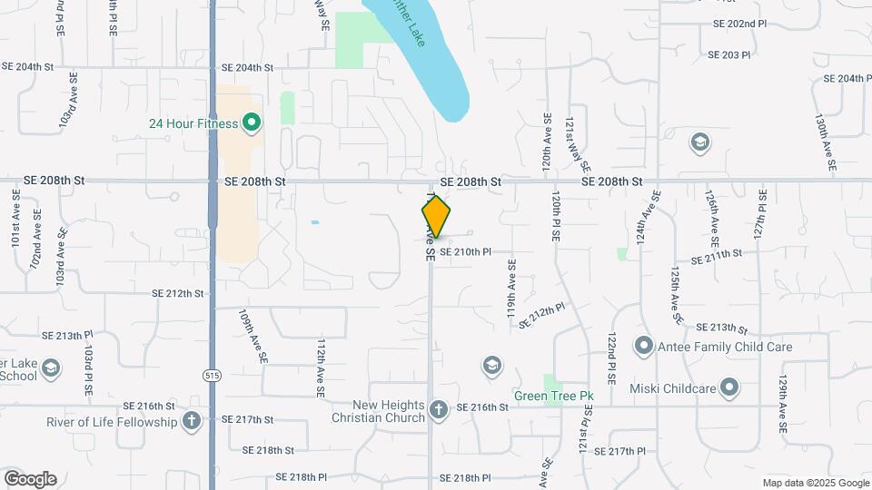 11602 SE 210th Pl Map and Location Details