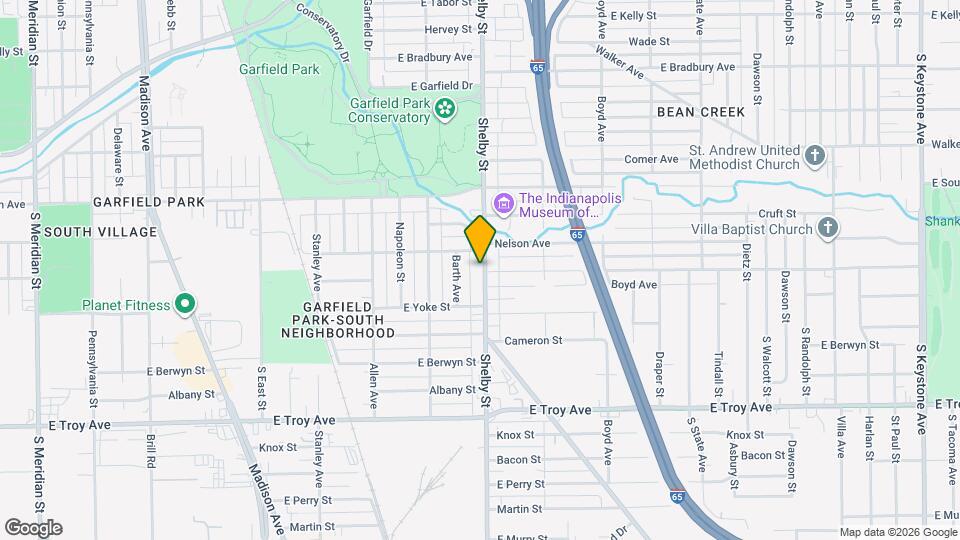 2722 Shelby St Map and Location Details