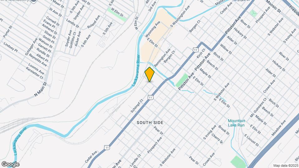 316 Cherry St, Unit 2th fl Map and Location Details