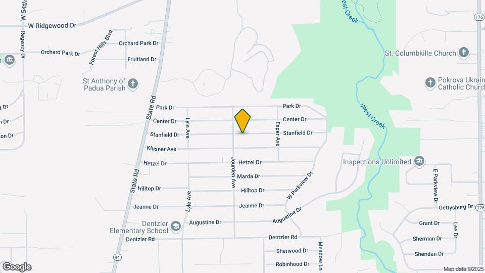 3019 Stanfield Dr Map and Location Details