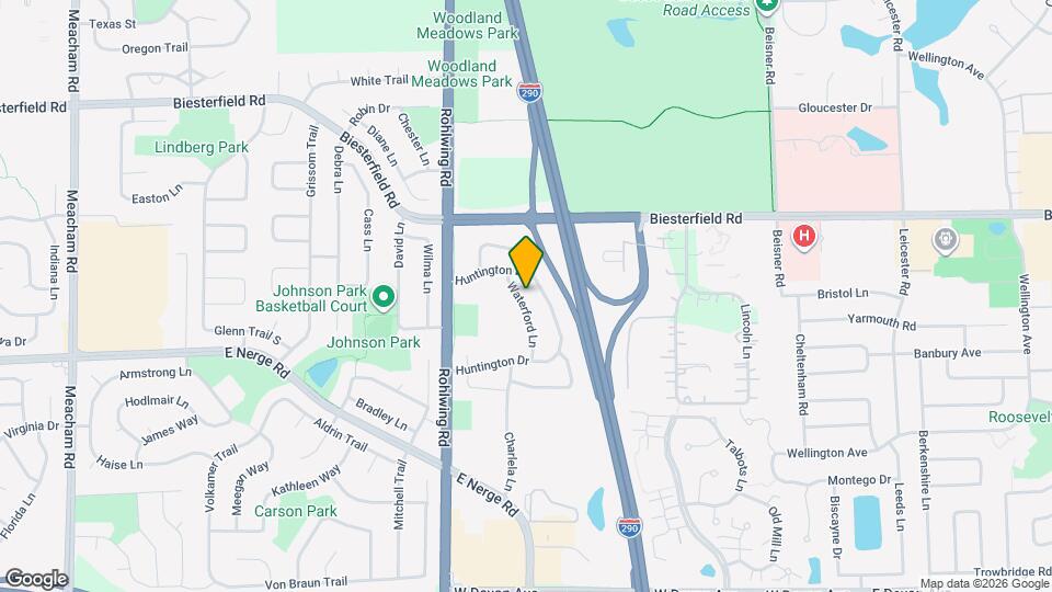 909 Waterford Ln Map and Location Details