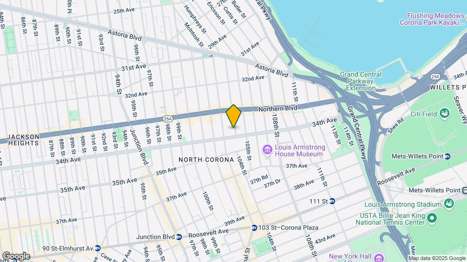 3344-44 104th St Map and Location Details