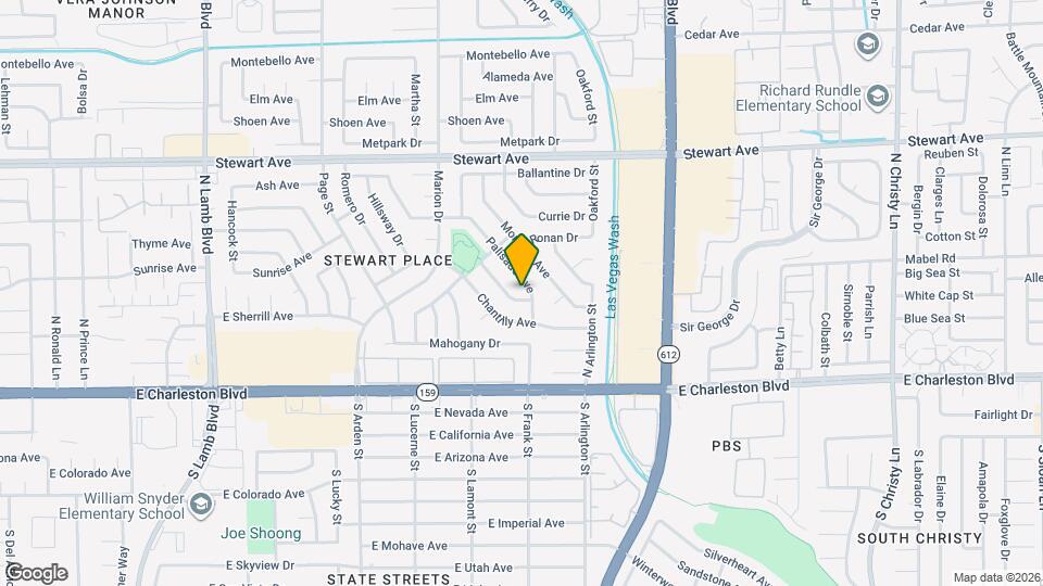 4800 Fernley Way Map and Location Details