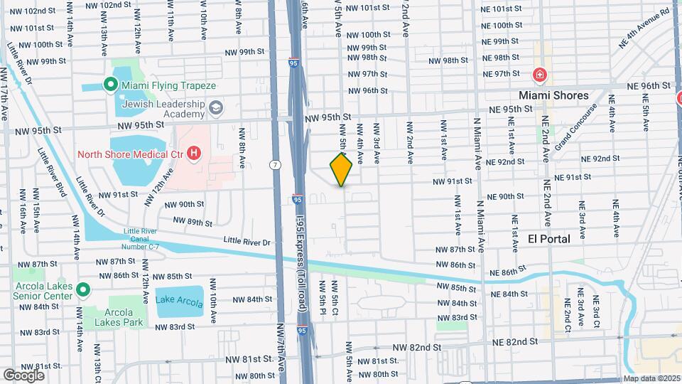 9052 NW 5th Ave Mapa y Detalles de la Ubicación