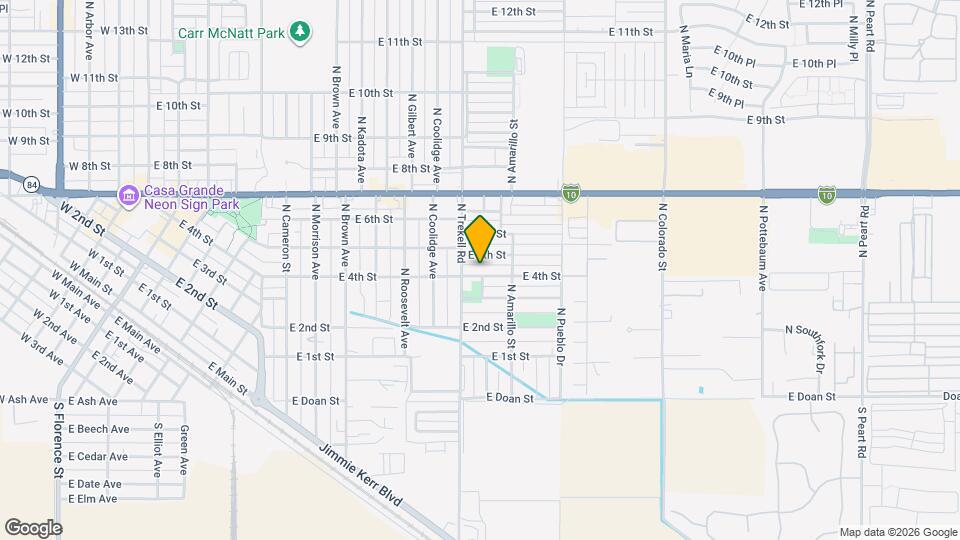 1108 E 4th St, Unit 07-307 Map and Location Details