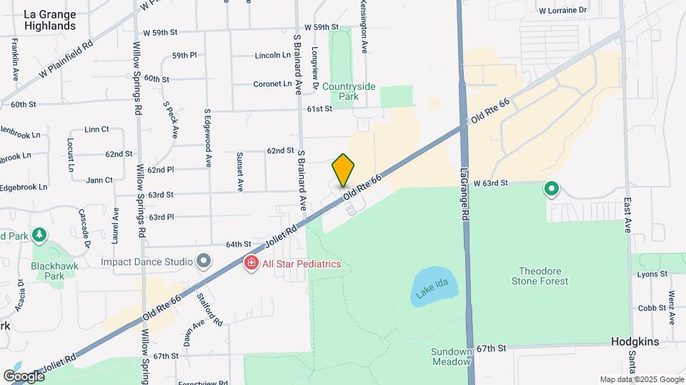 6315 Joliet Rd Map and Location Details