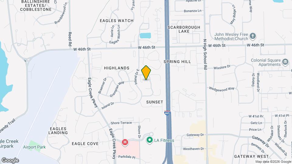 4345 Dunsany Cir Map and Location Details