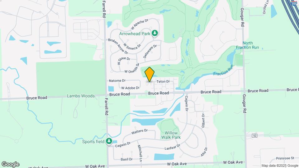 17437 Teton Ct Map and Location Details