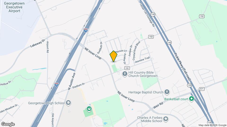 206 Evergreen Cir Map and Location Details