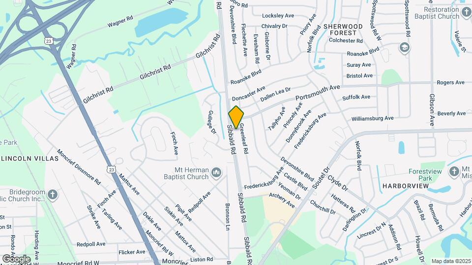 9155 Sibbald Rd Map and Location Details