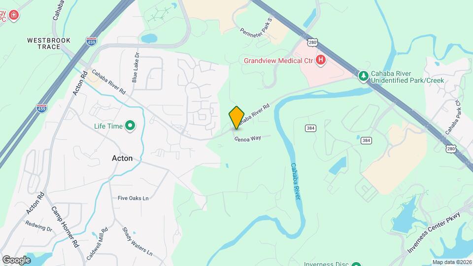 5050 Cahaba River Rd Map and Location Details