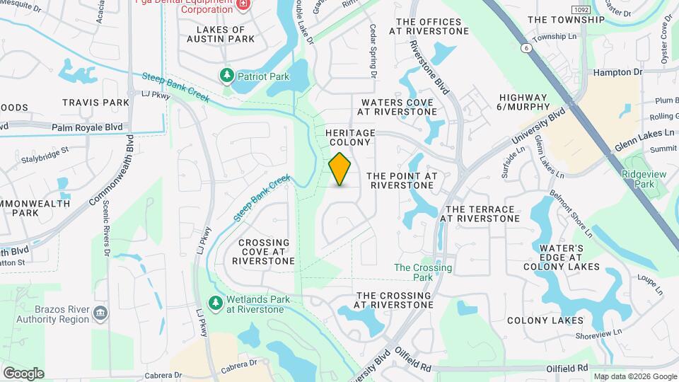 4822 Big Cedar Cir Map and Location Details