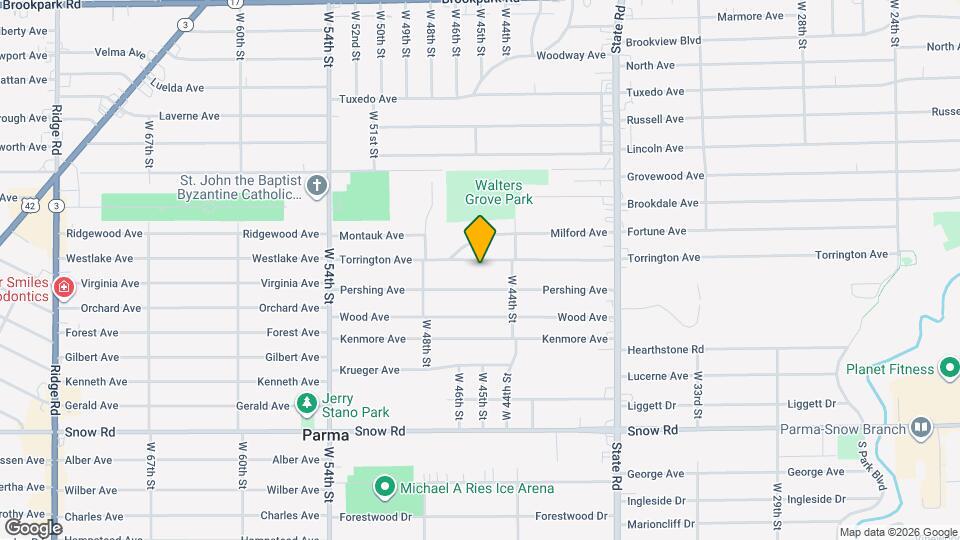 4509 Torrington Ave Map and Location Details