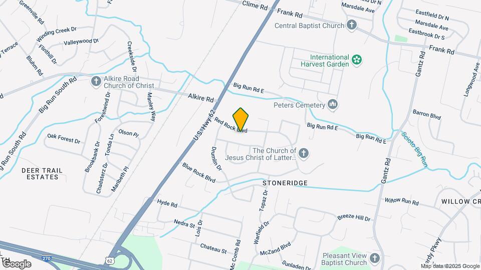 2595 Red Rock Blvd Map and Location Details