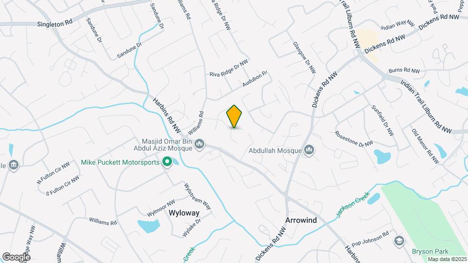 926 Amberly Dr Mapa y Detalles de la Ubicación