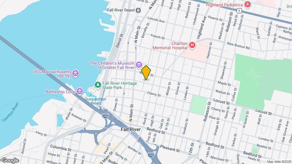 308 Locust St, Unit 3 Map and Location Details