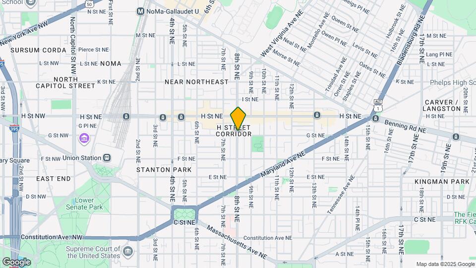 701 8th St NE, Unit Basement Map and Location Details