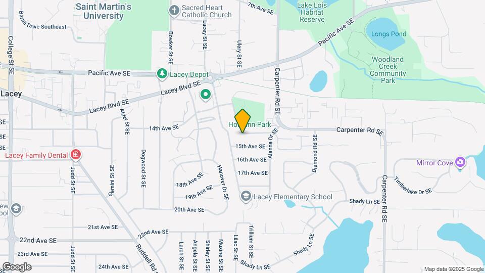 1317 Glen Mary Dr SE Map and Location Details