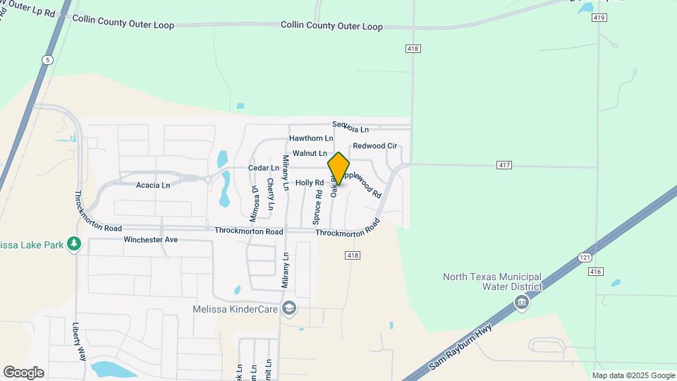 4308 Oak Bluff Rd Map and Location Details
