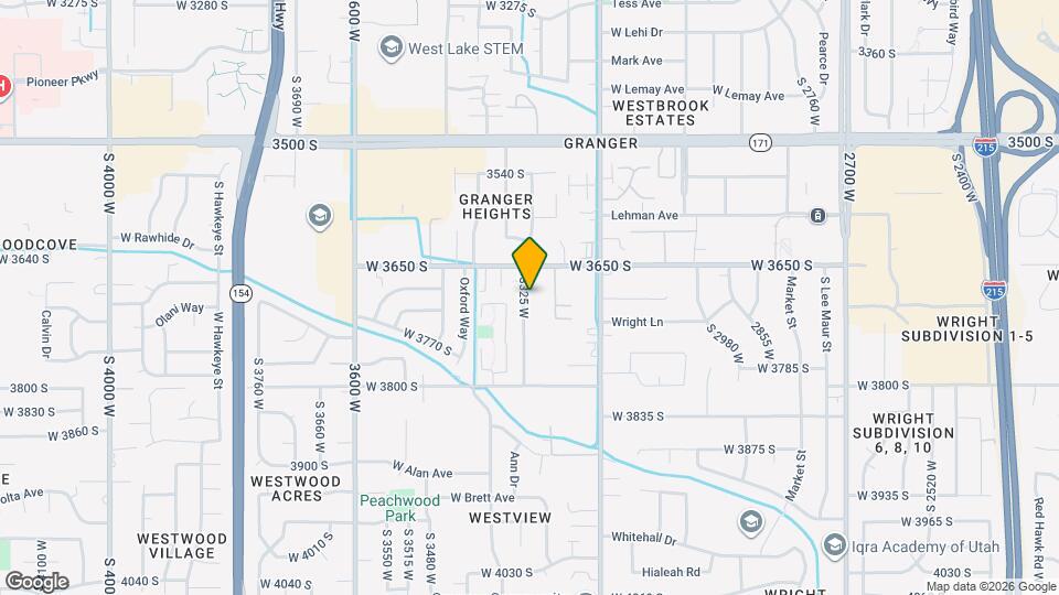 3691 S 3325 W, Unit 89 Map and Location Details