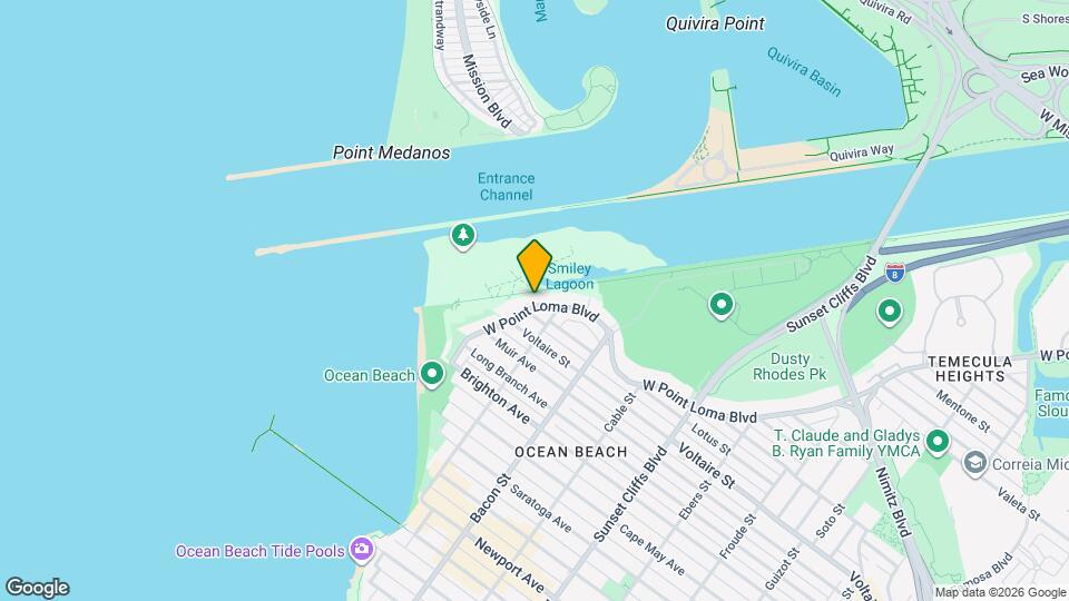 5128 W Point Loma Blvd Map and Location Details