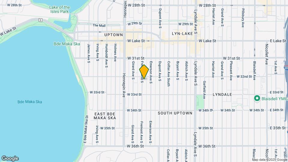 3211 Fremont Ave S Map and Location Details