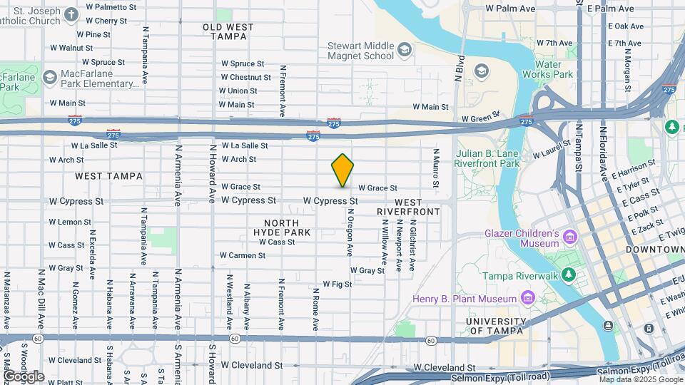 1506 W Grace St Map and Location Details