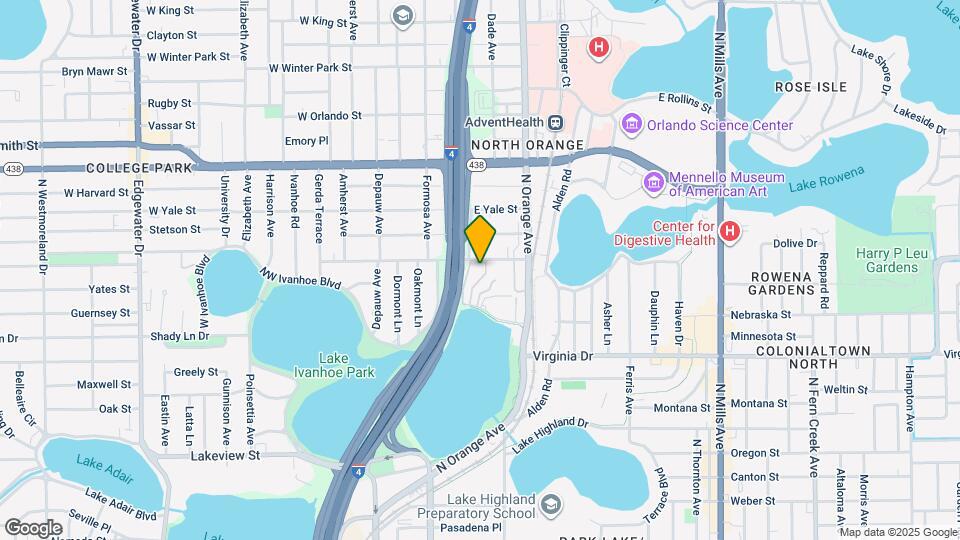 Lake Ivanhoe Shores Map and Location Details