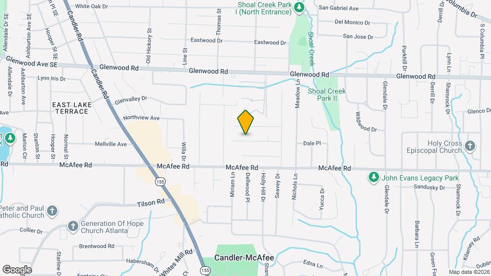 2804 Long Way Mapa y Detalles de la Ubicación