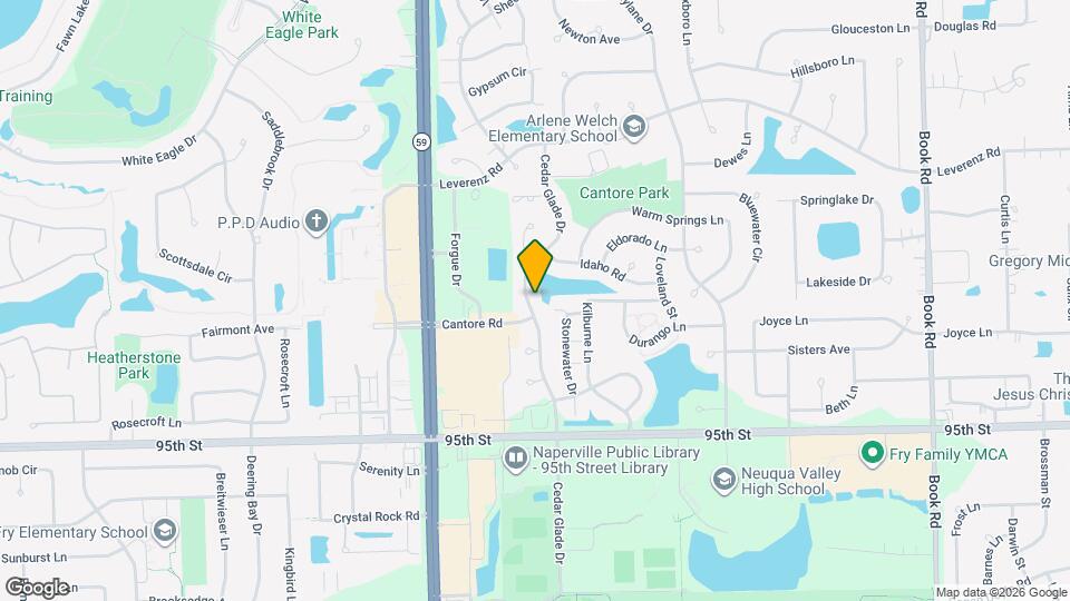 2842 Cedar Glade Dr Map and Location Details