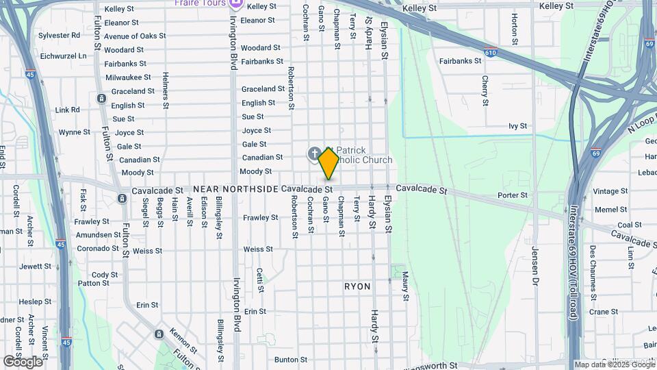 4806 Gano St Map and Location Details