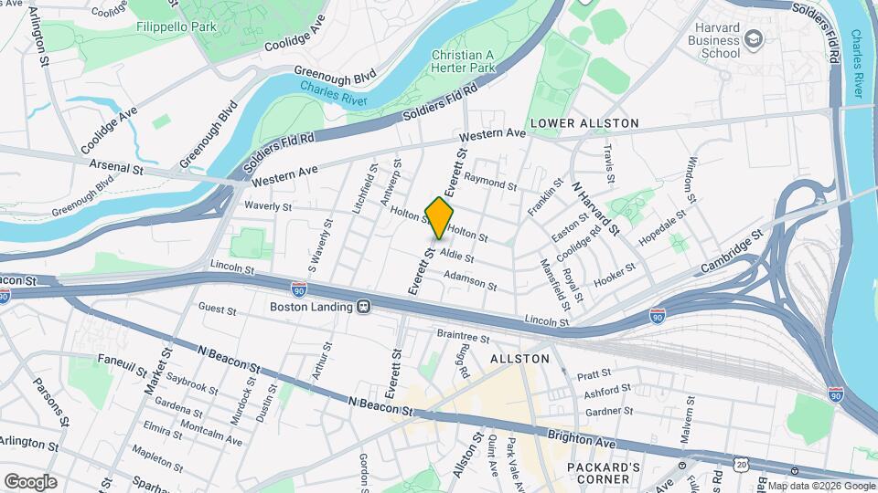 4 Aldie St Map and Location Details