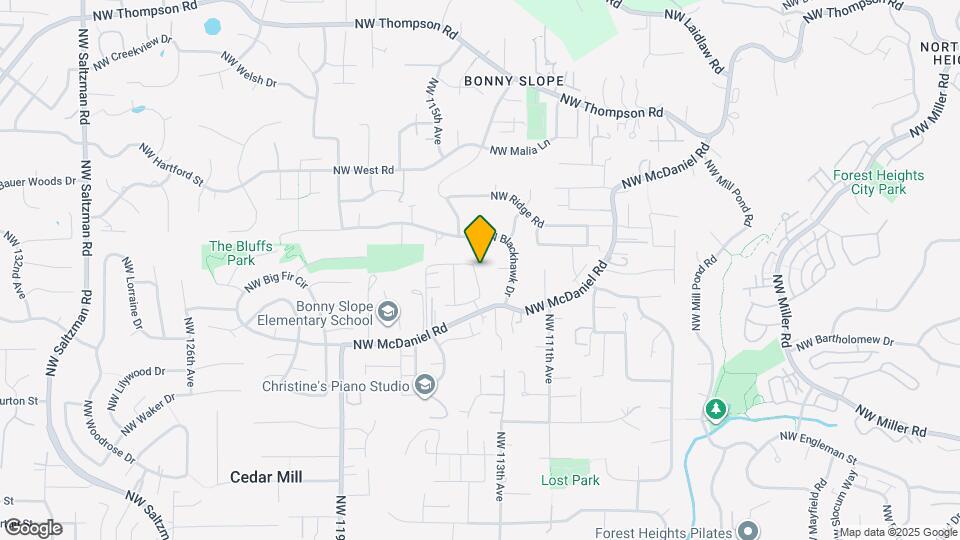 2922 NW Grace Terrace Map and Location Details