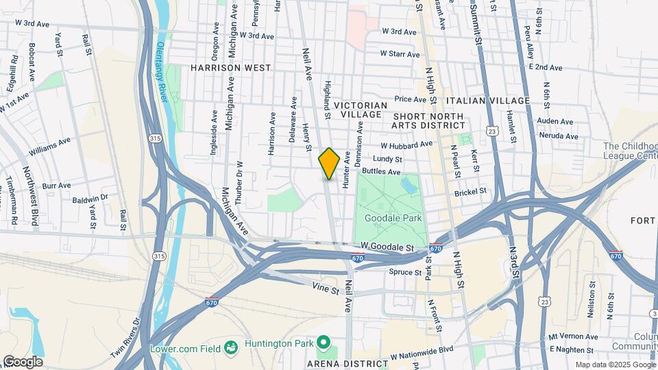 746 Neil Ave Mapa y Detalles de la Ubicación