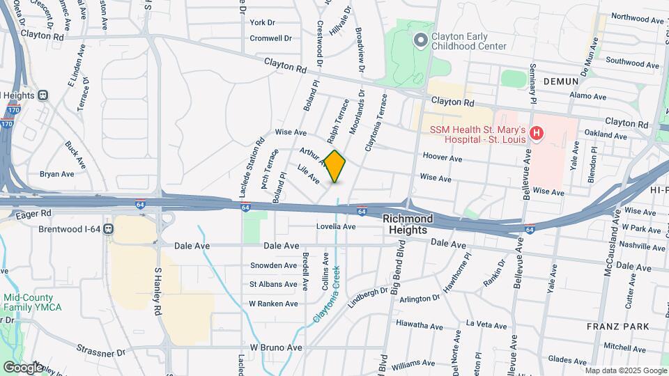 1248 Moorlands Dr, Unit 1248 Mapa y Detalles de la Ubicación