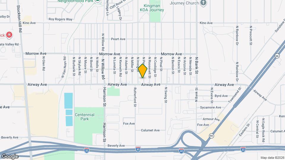 3527 N Pearl St Map and Location Details