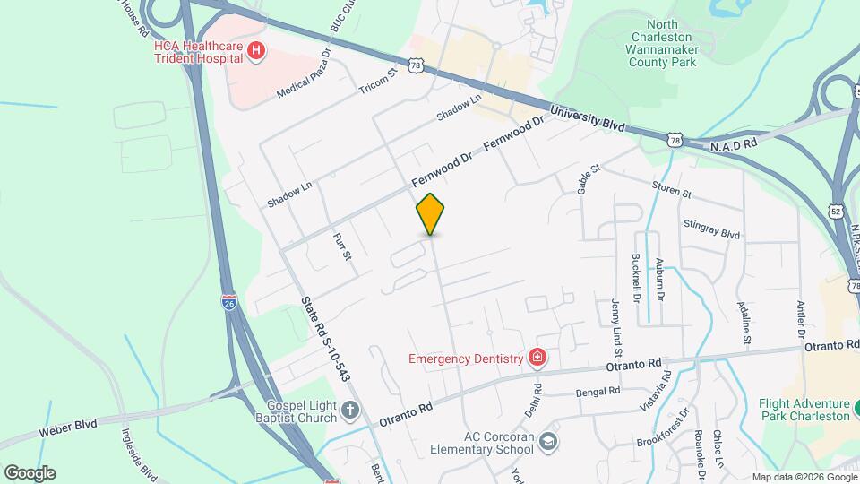 8907 Deerwood Dr Map and Location Details