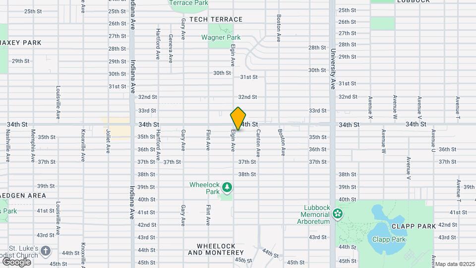 2822 35th St Map and Location Details