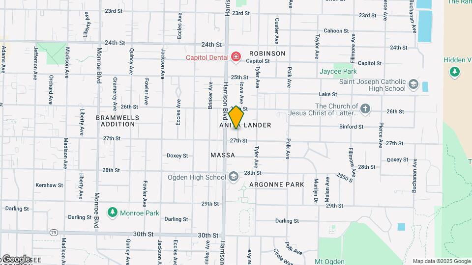 2669 Iowa Ave Map and Location Details