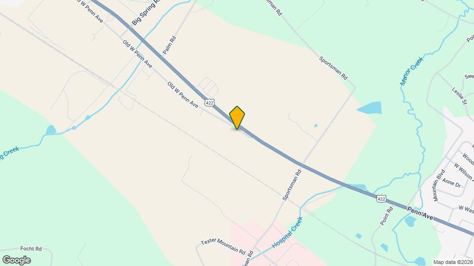 14 Penn Ave Map and Location Details