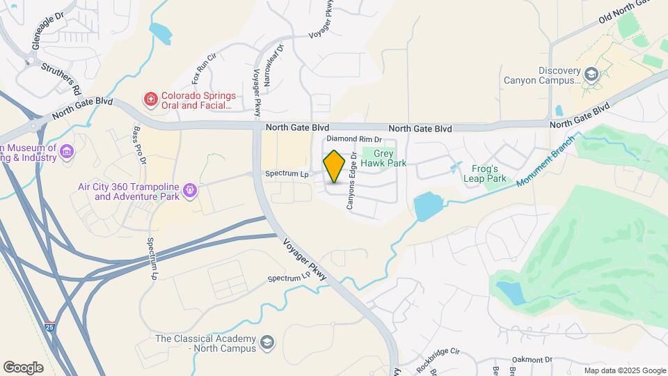 815 Fire Rock Pl Map and Location Details