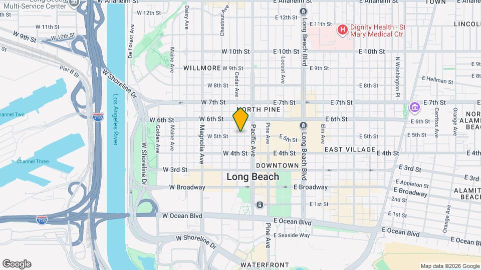 231 W 5th St Map and Location Details