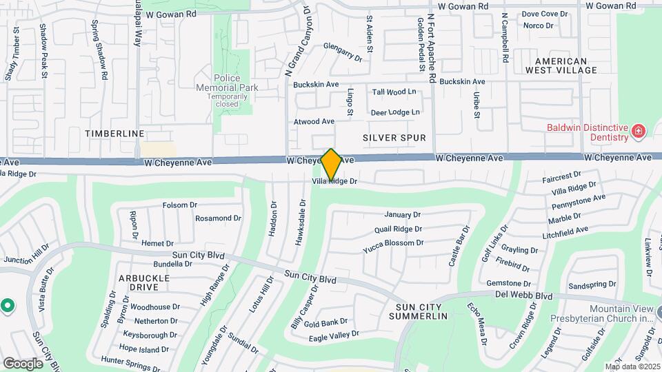 9513 Villa Ridge Dr Map and Location Details