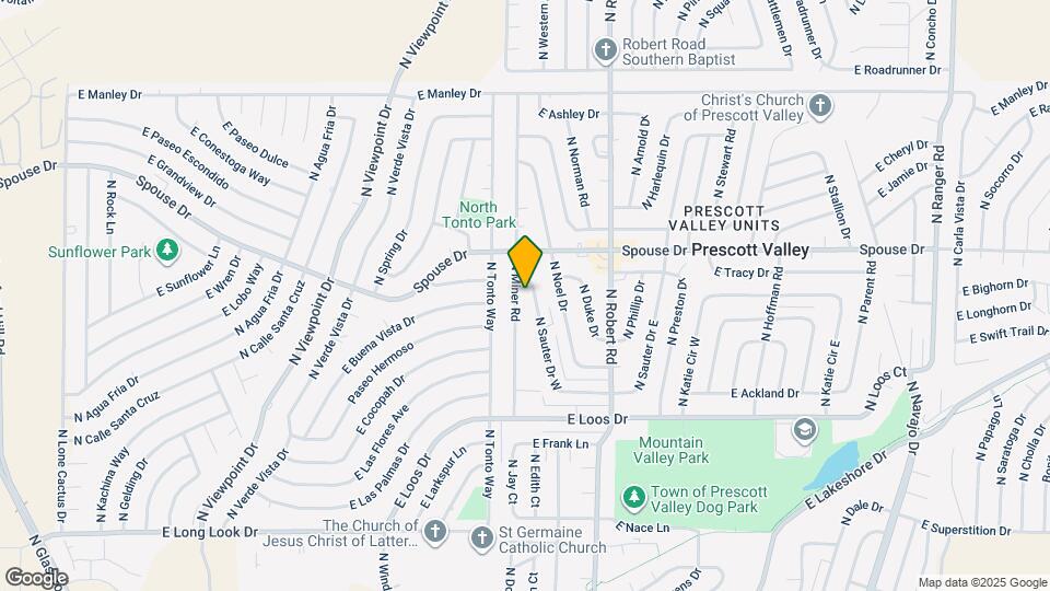 4517 N Miner Rd Map and Location Details