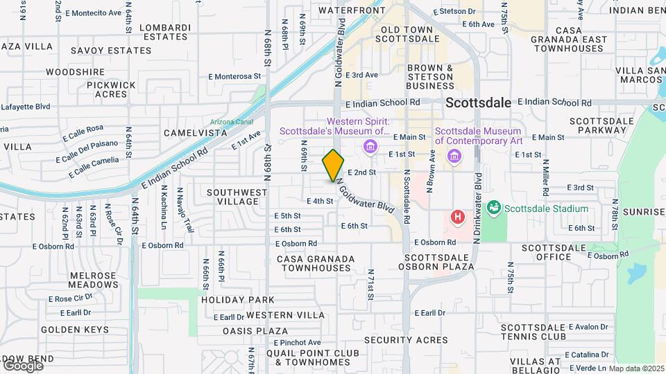 3642 N 70th St Map and Location Details