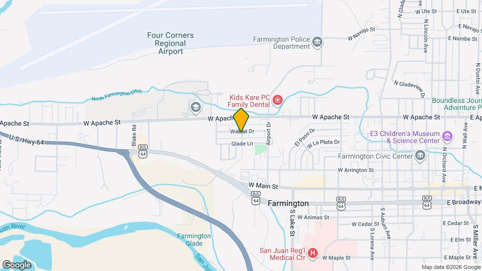 1001 Walnut Dr Mapa y Detalles de la Ubicación